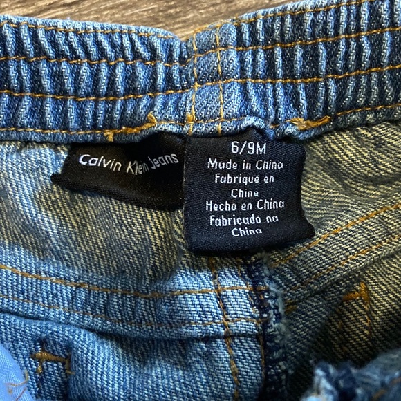 6-9 month CK jeans - Picture 3 of 4